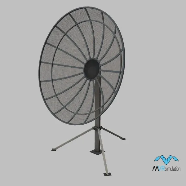 satellite-antenna-006 — 3D model preview