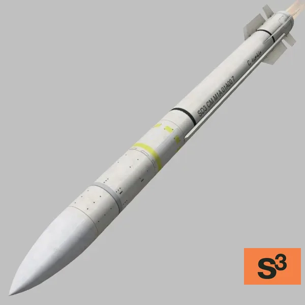 Sayyad-3 · IR · white — 3D model preview