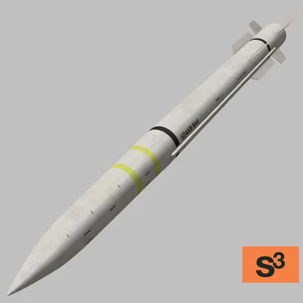 Sayyad-4 · IR · white — 3D model preview