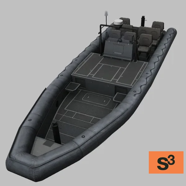 SeaForce-1100 · US · grey — 3D model preview