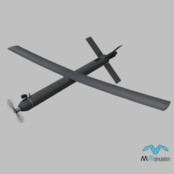 Shahed-101 · IR · grey — 3D model preview
