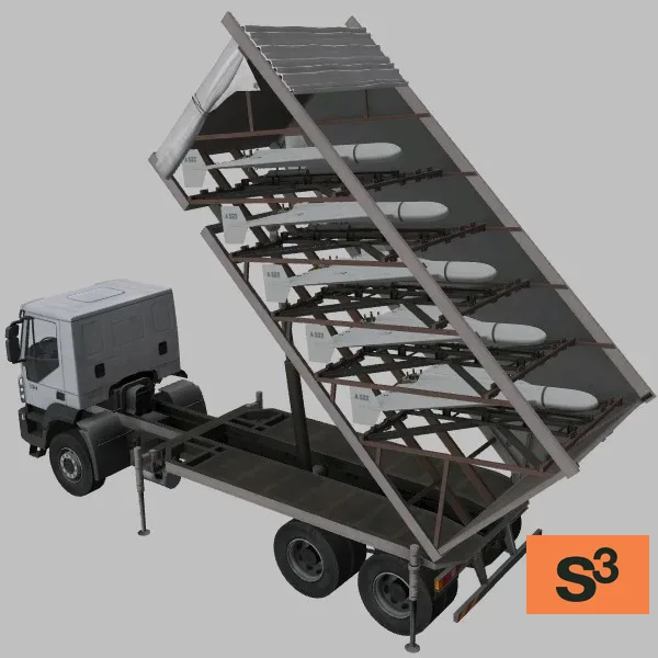Shahed-136 · IR · white — 3D model preview
