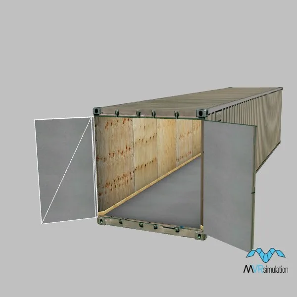 shipping container-001 — 3D model preview