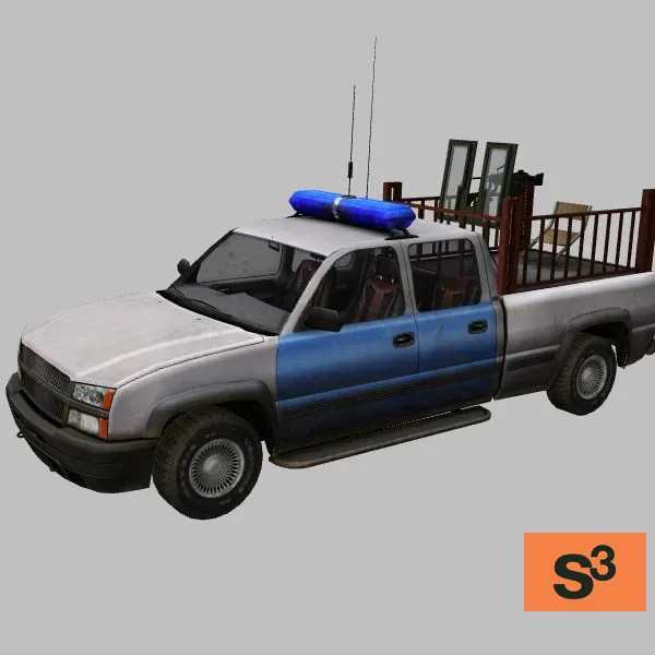 Silverado-M249 · IQ · white — 3D model preview