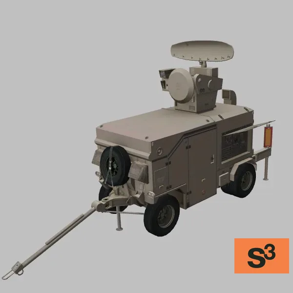 Skyguard · CH · desert — 3D model preview