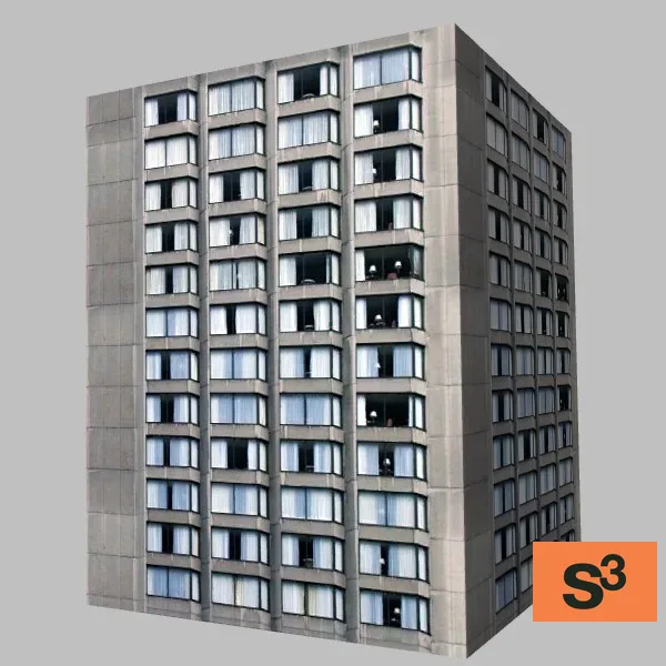 skyscraper-003 — 3D model preview