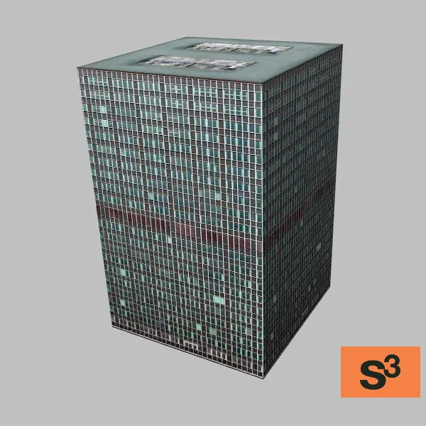 skyscraper-018 — 3D model preview