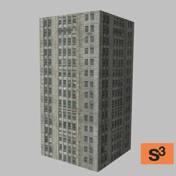skyscraper-026 — 3D model preview
