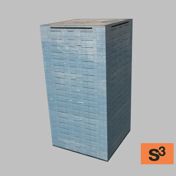skyscraper-028 — 3D model preview