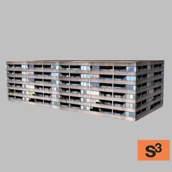 skyscraper-042a — 3D model preview