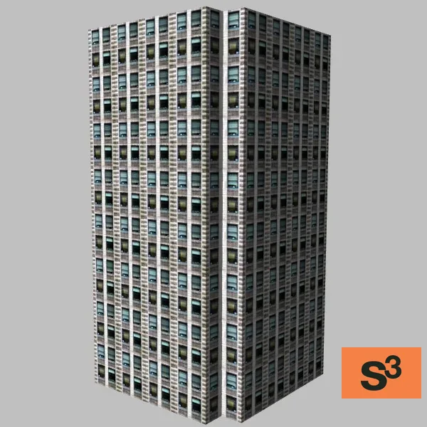 skyscraper-052 — 3D model preview