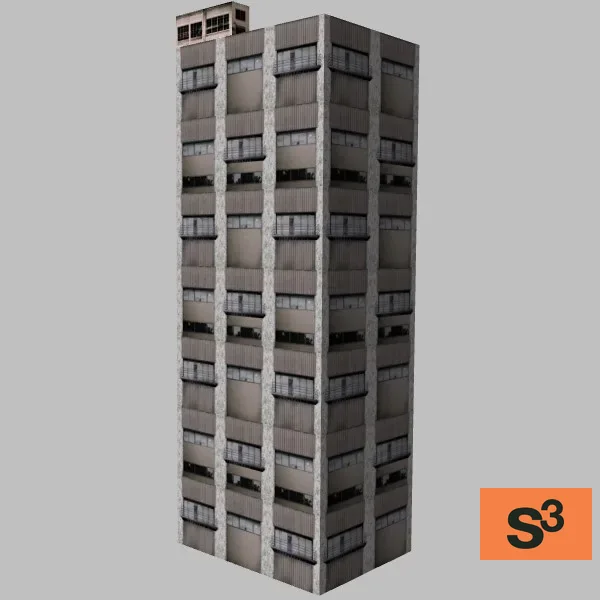 skyscraper-053 — 3D model preview
