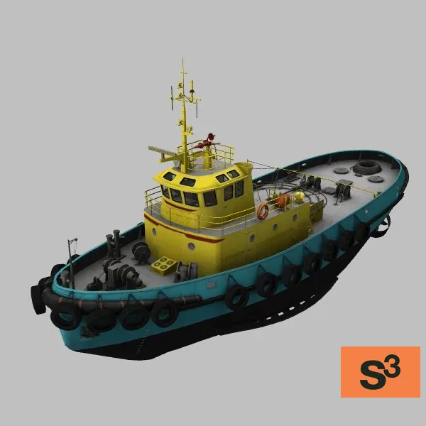 SMIT-TUXA · NL · yellow — 3D model preview