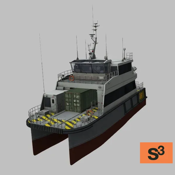 SMV1-Dart-Fisher · UK · grey — 3D model preview