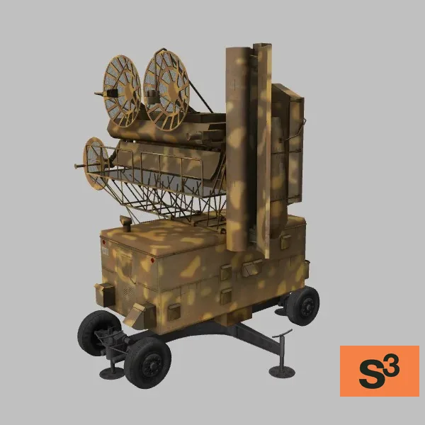 SNR-75M3 · SY · camo — 3D model preview