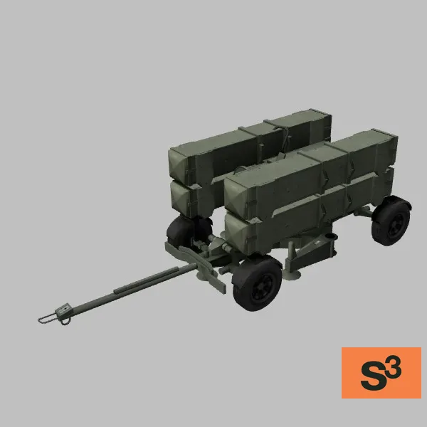 Sparrow-Launcher · US · green — 3D model preview