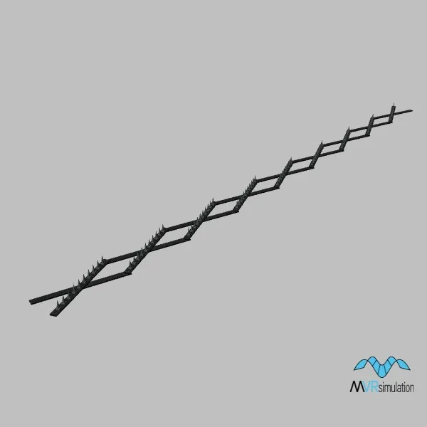 spikestrip-001 — 3D model preview