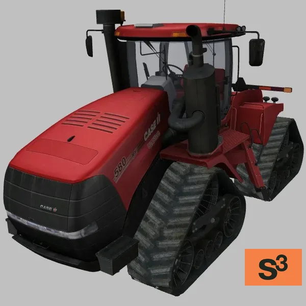 Steiger-580-Quadtrac · US · red — 3D model preview