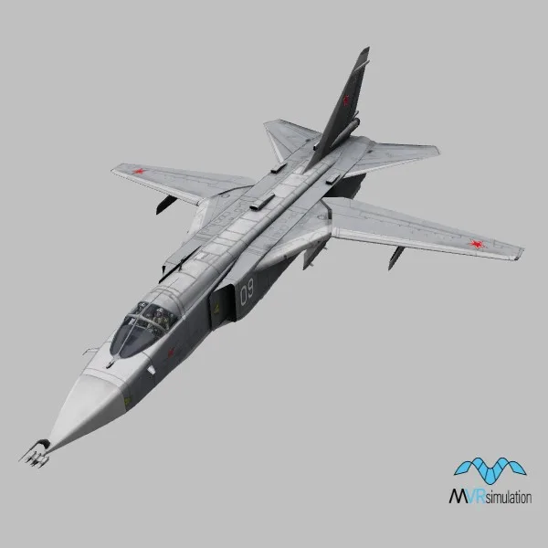 Su-24M2 · RU · grey — 3D model preview