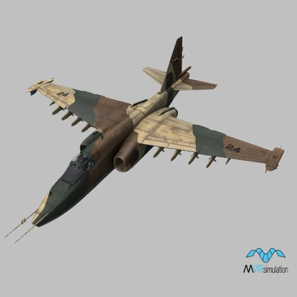 Su-25KM · IQ · camo — 3D model preview