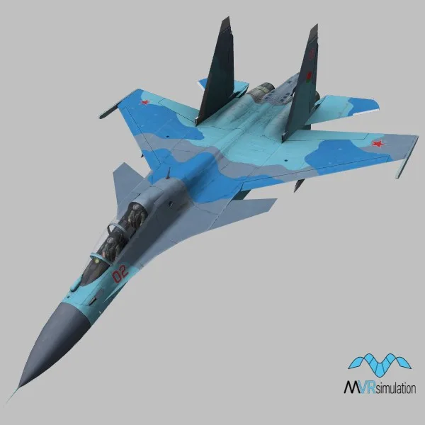 SU-30SM · BY · camo — 3D model preview