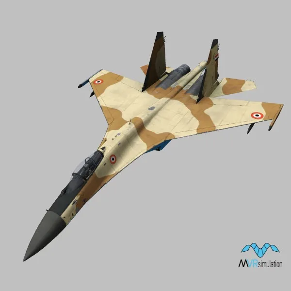 Su-35S · EG · camo — 3D model preview