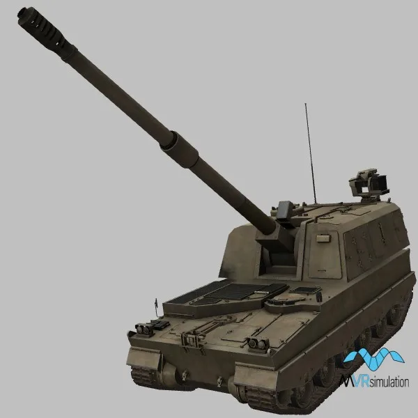T-155-II · TR · desert — 3D model preview
