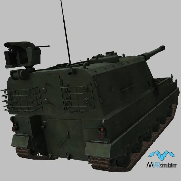 T-155-II · TR · green — 3D model preview