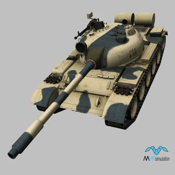 T-55A · LY · camo — 3D model preview