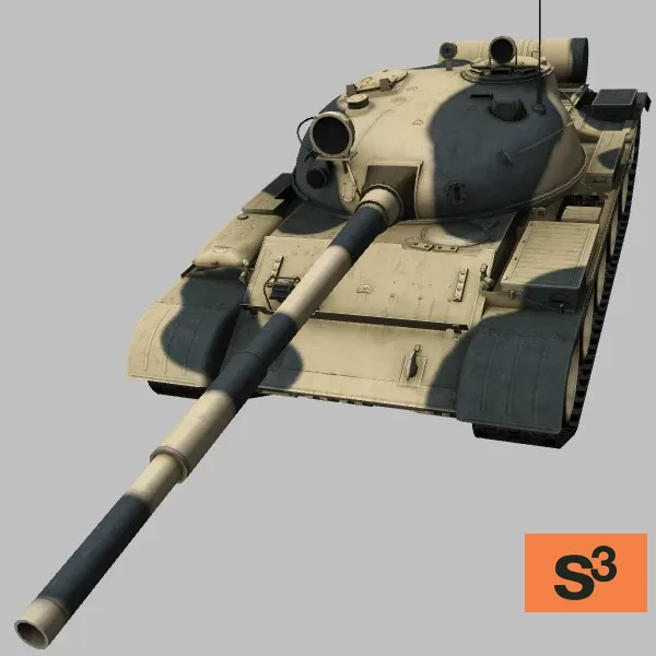 T-62 · LY · camo — 3D model preview