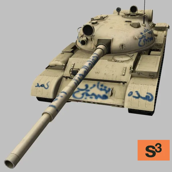 T-62 · LY · OPFOR · desert — 3D model preview