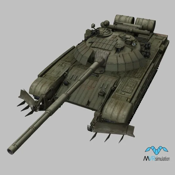 T-64BM-KMT-8 · UA · green — 3D model preview