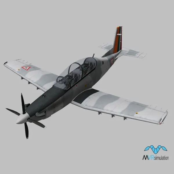 T-6C · MX · camo — 3D model preview