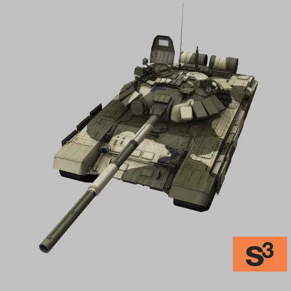 T-72BA · RU · camo — 3D model preview