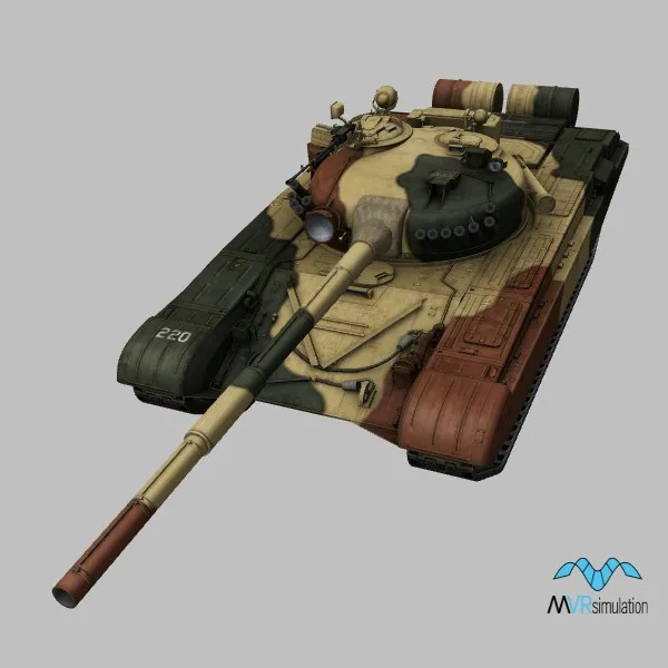 T-72M1 · IN · camo — 3D model preview