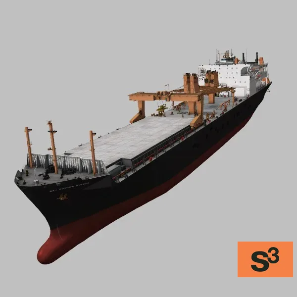 T-AK-3007 · US · grey — 3D model preview