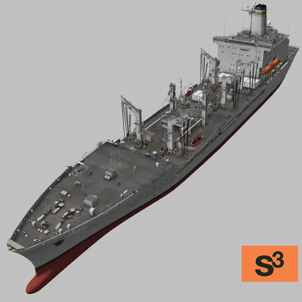 T-AO-204 · US · grey — 3D model preview