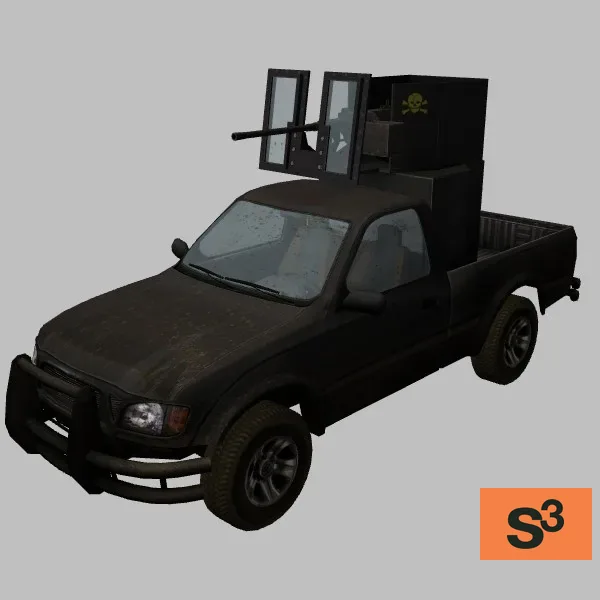 Tacoma-M2 · IQ · black — 3D model preview