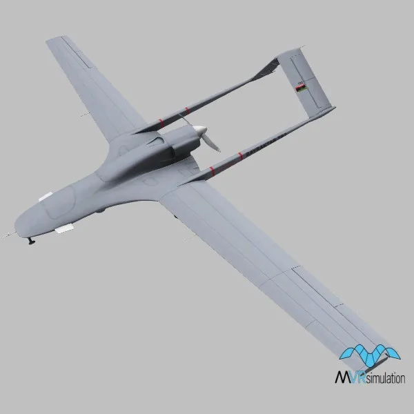 TB2 · LY · grey — 3D model preview