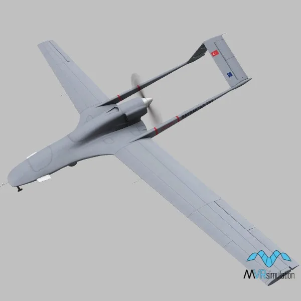 TB2 · TR · grey — 3D model preview