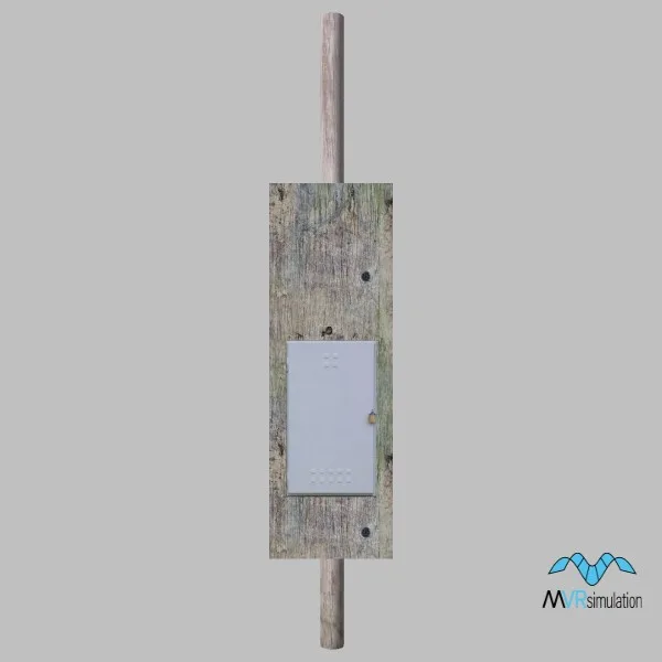 telephone pole-004 — 3D model preview