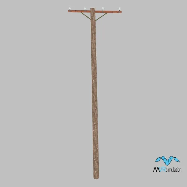 telephone pole-005 — 3D model preview