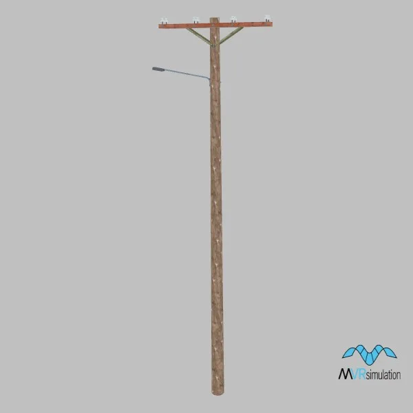 telephone pole-008 — 3D model preview