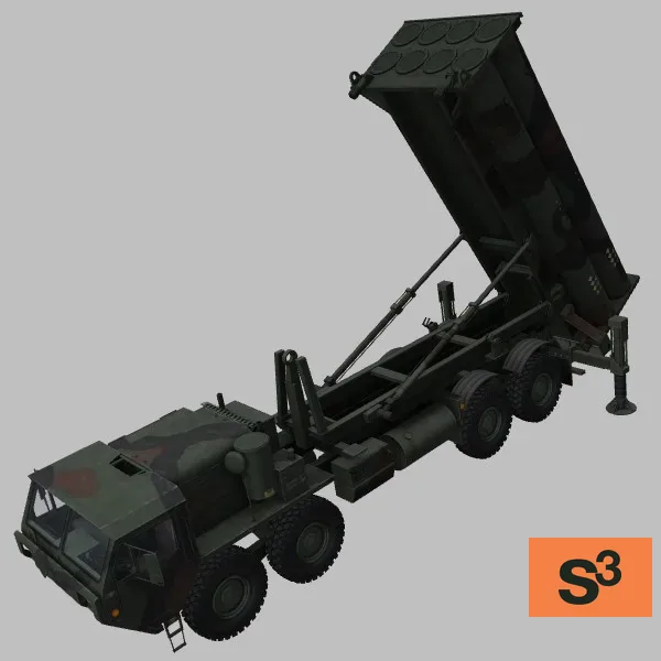 THAAD · US · camo — 3D model preview