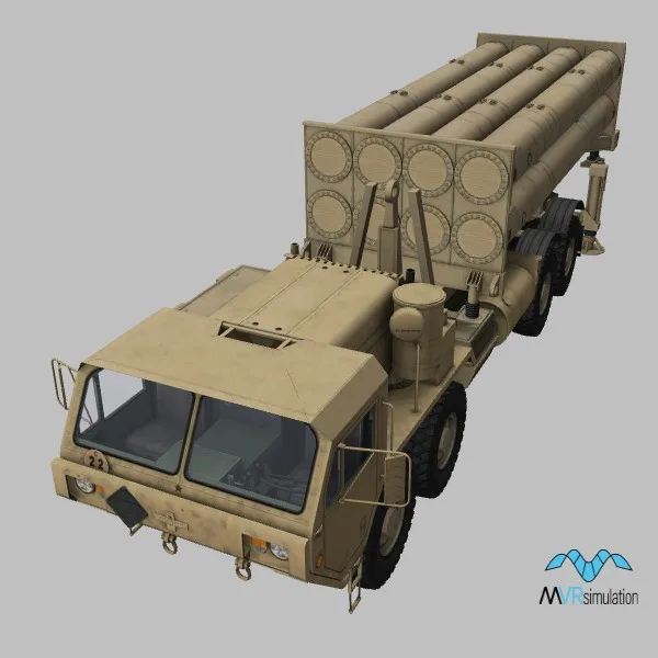 THAAD · US · desert — 3D model preview