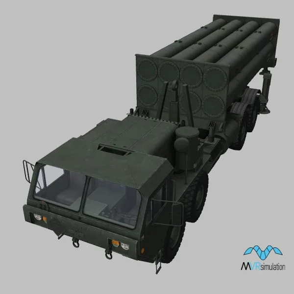 THAAD · US · green — 3D model preview