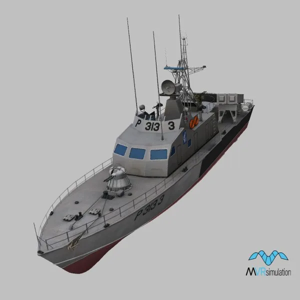 Thondar-Class · IR · grey — 3D model preview
