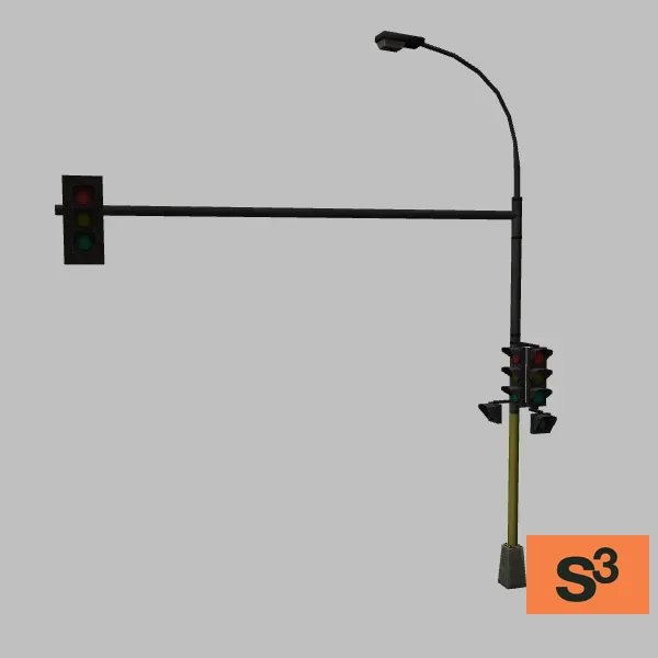 traffic-light-012 — 3D model preview