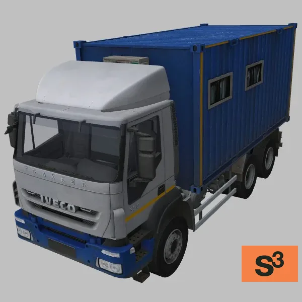 Trakker-380-Cargo · IT · white — 3D model preview