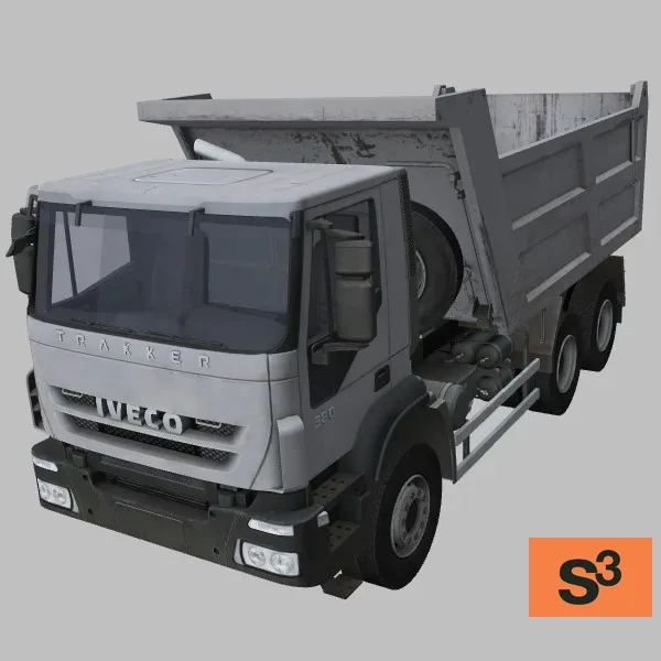 Trakker-380-tipper · IT · white — 3D model preview